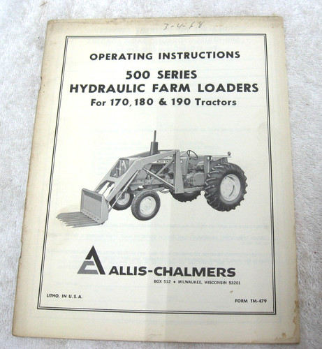 Vintage allis chalmers - allis,