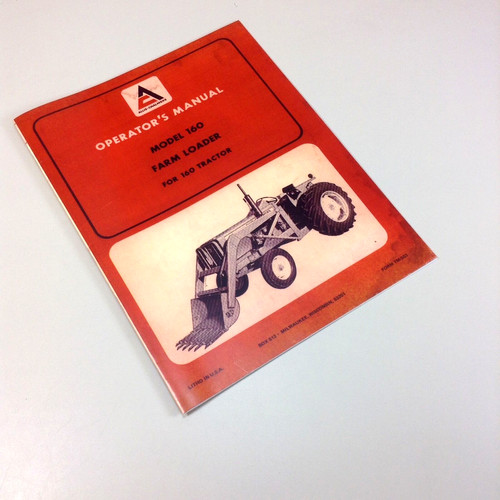 Allis chalmers model 160 farm - allis,