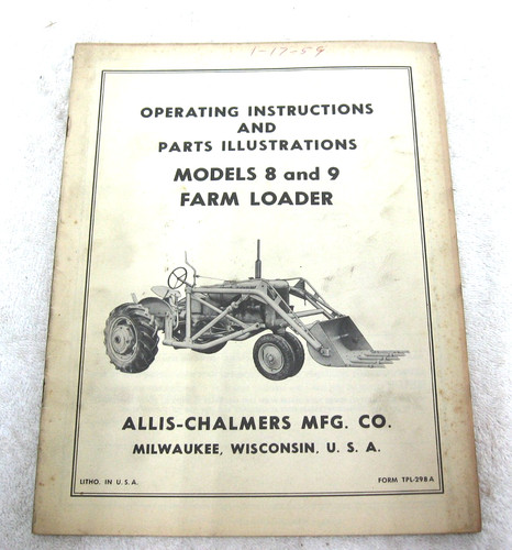 Vintage allis chalmers tractor - vintage,